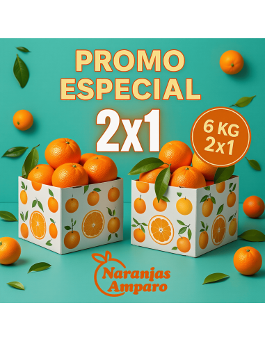 Oferta Especial! 2x1 en Naranjas Zumo/Mesa