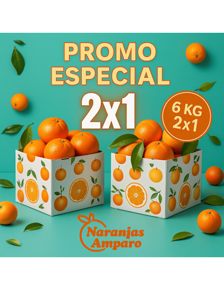 Oferta Especial! 2x1 en Naranjas Zumo/Mesa