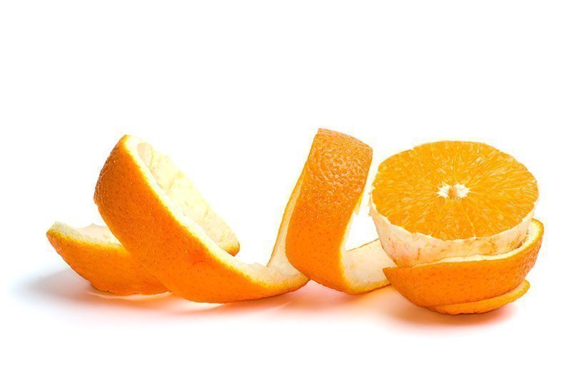 Peeled orange