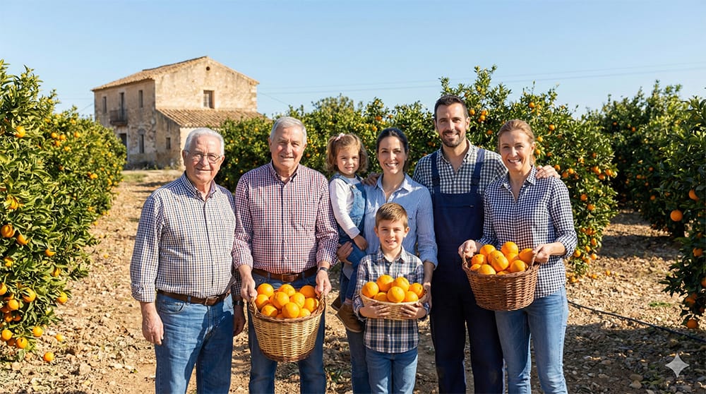 família d’agricultors